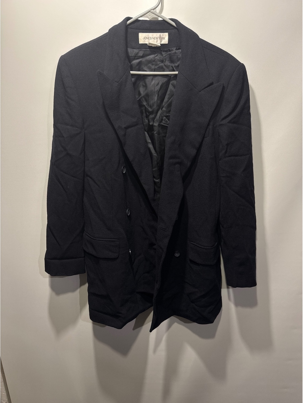 Jones New York Women's Black Wool Blazer Size 14
